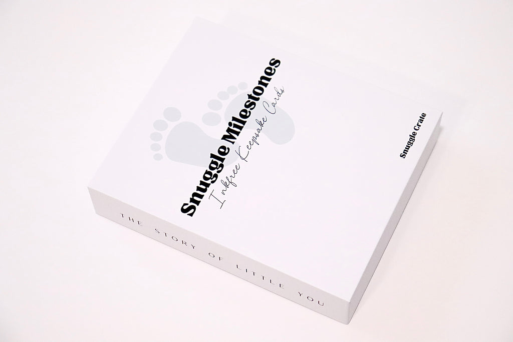 Inkless Milestone Cards | Snuggle Milestones