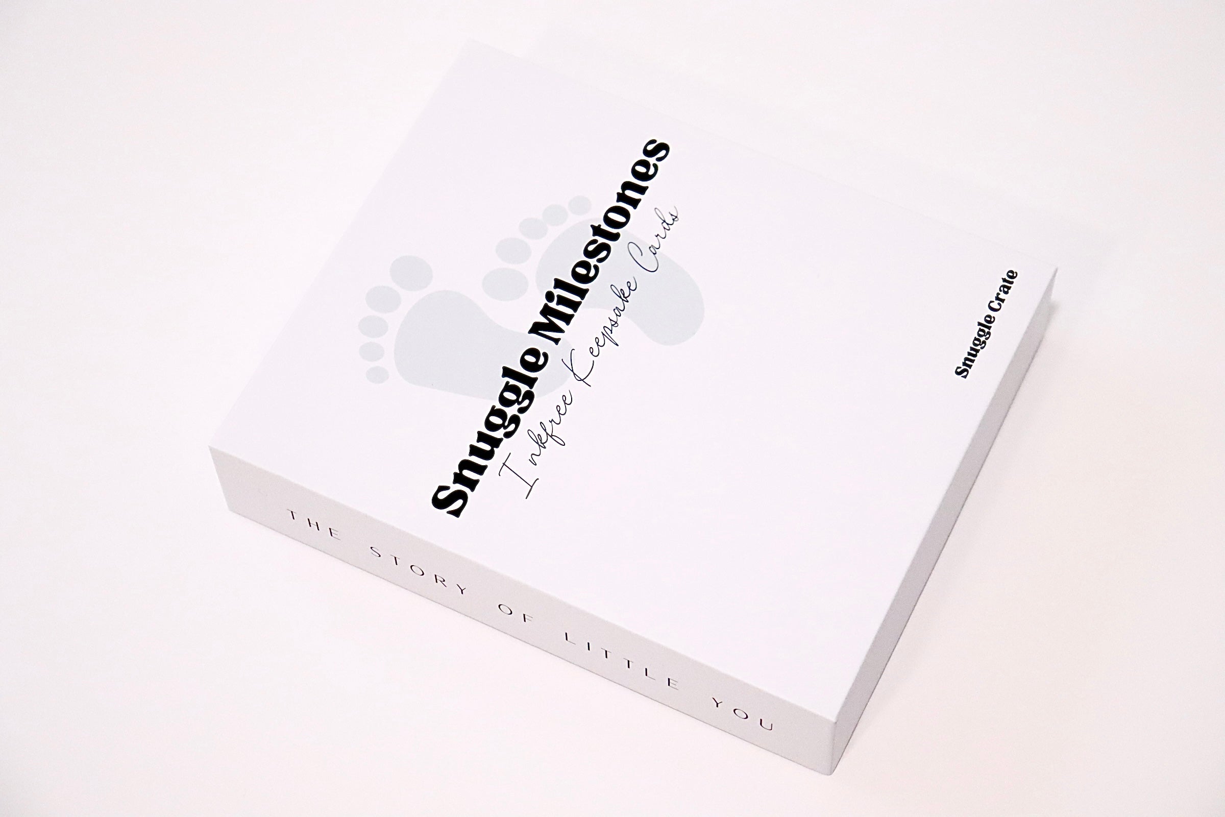 Inkless Milestone Cards | Snuggle Milestones